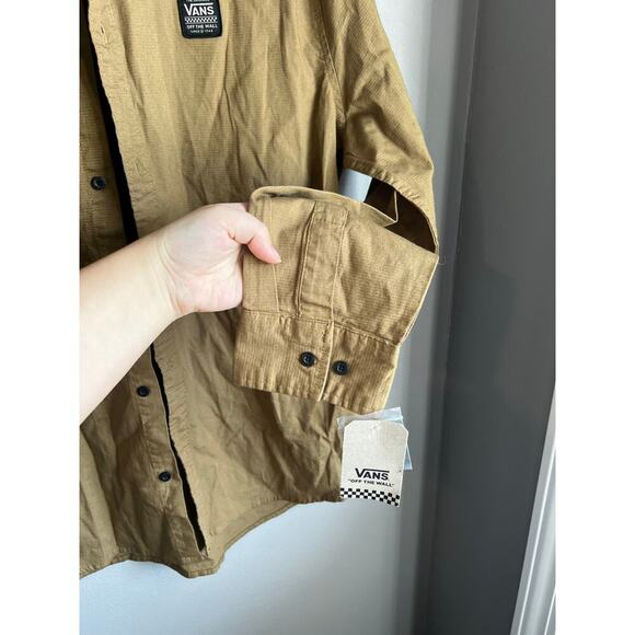 Vans Off the Wall Men's Stackton Button Down Shirt Size XL - Picture 4 of 6
